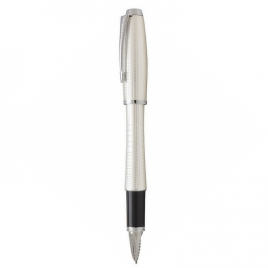 Ручка 5й пишущий узел Parker Urban Premium F504, Pearl Metal Chiselled