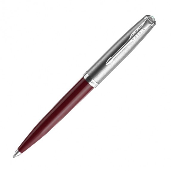 Ручка шариковая "Parker" 51 Core Burgundy CT