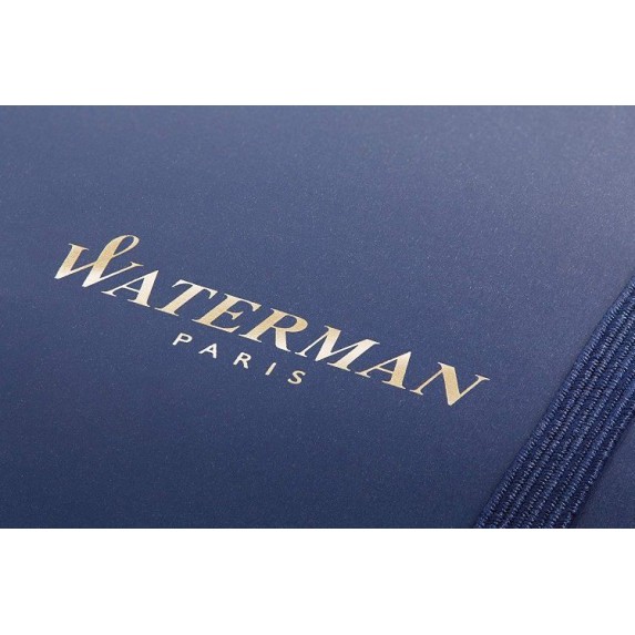 Набор подарочный Waterman Expert - Muted Black CT, шариковая ручка, F + блокнот