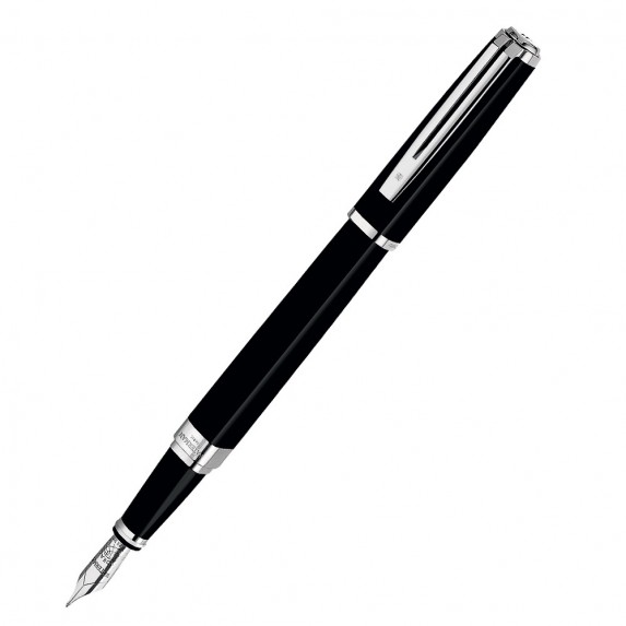 Waterman Exception - Black ST Slim, перьевая ручка, F