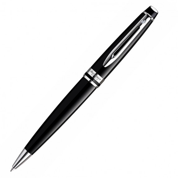 Набор подарочный Waterman Expert - Matte Black CT, шариковая ручка, M + блокнот