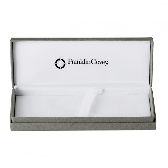 FranklinCovey Lexington - Black Chrome, шариковая ручка, M, BL