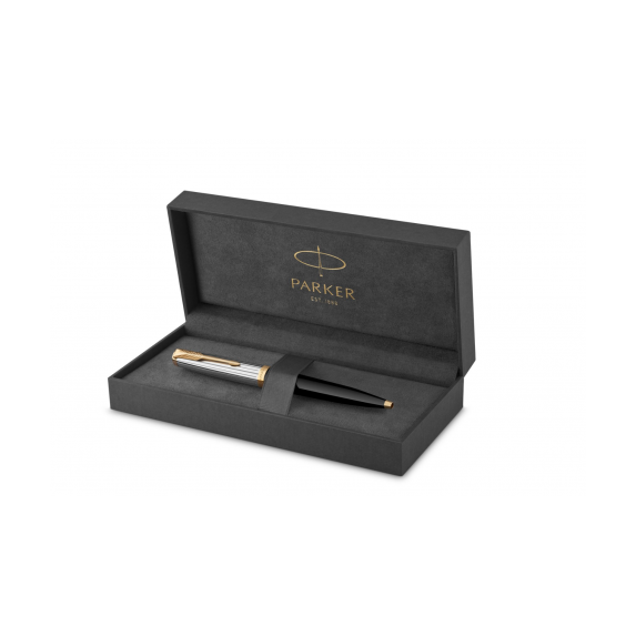 Ручка шариковая Parker 51 Black GT черная
